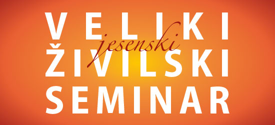 Veliki jesenski živilski seminar, 21. november 2013