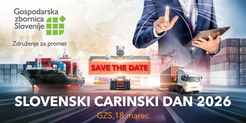 Slovenski carinski dan 2026 - SAVE THE DATE
