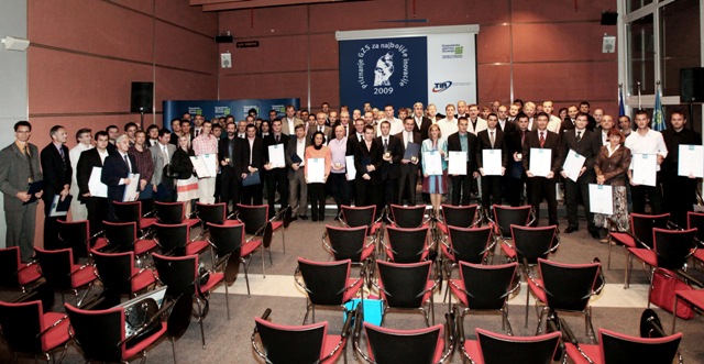 Podelitev nacionalnih priznanj GZS najboljšim inovatorjem za leto 2009