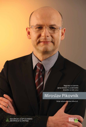 Član ZRS, g. Miroslav Pikovnik prejel Nagrado GZS