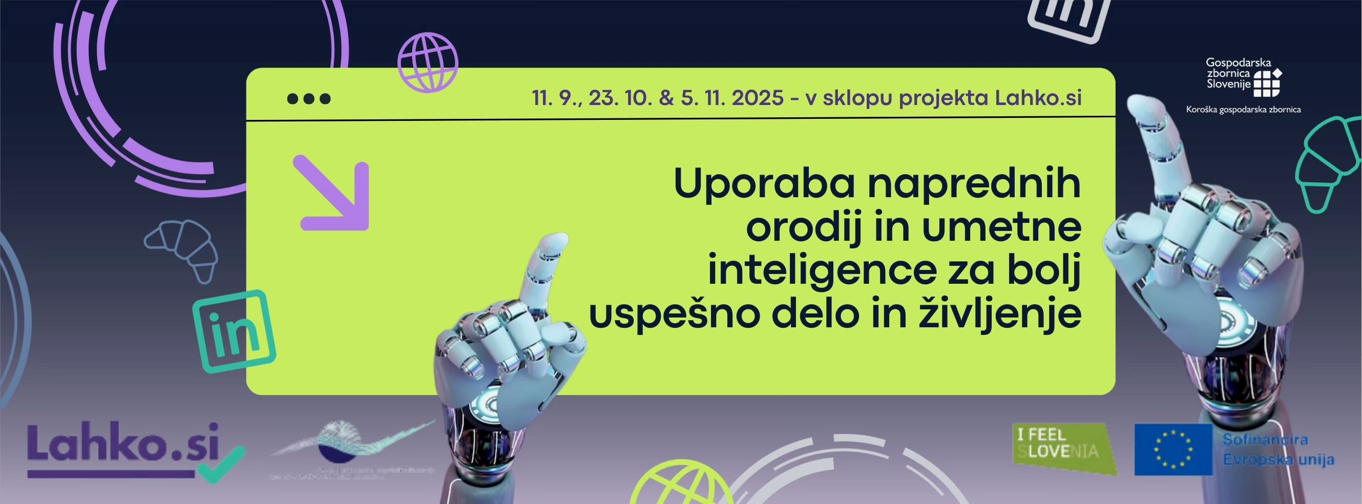 Uporaba naprednih orodij in umetne inteligence za bolj uspešno delo in življenje