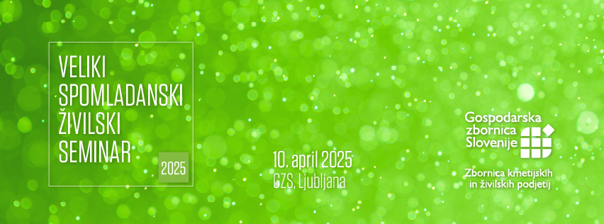 Veliki spomladanski živilski seminar, 10. april 2025