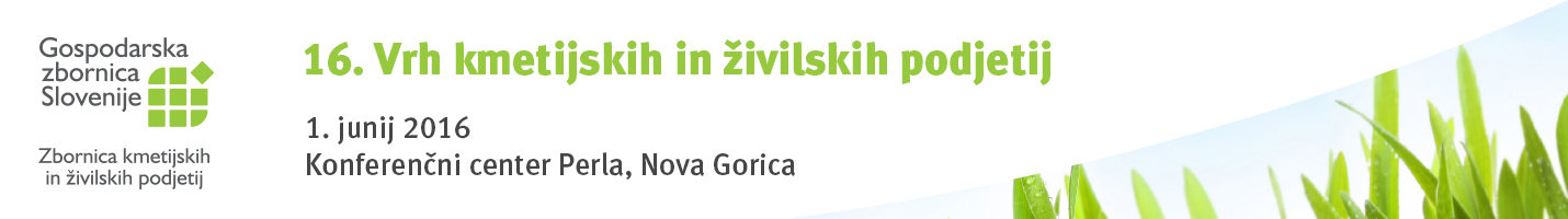 16. vrh kmetijskih in živilskih podjetij