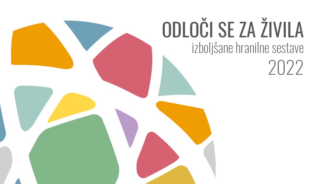 LANSIRANJE PUBLIKACIJE ODLOČI SE ZA ŽIVILA IZBOLJŠANE HRANILNE SESTAVE 2022