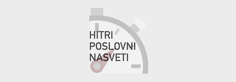 Hitri poslovni nasveti