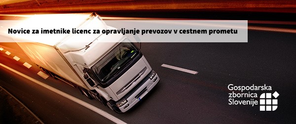 Novice za imetnike licenc št. 5/2020