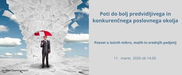 Poti do bolj predvidljivega in konkurenčnega poslovnega okolja