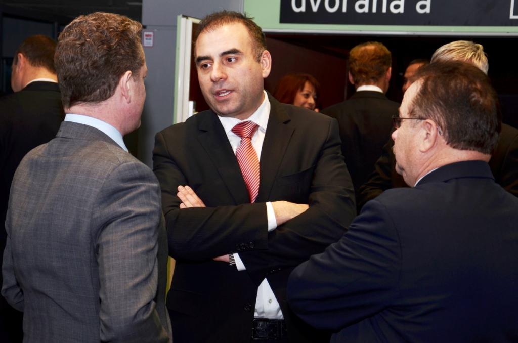 Sprejem veleposlanikov in ekonomskih svetnikov