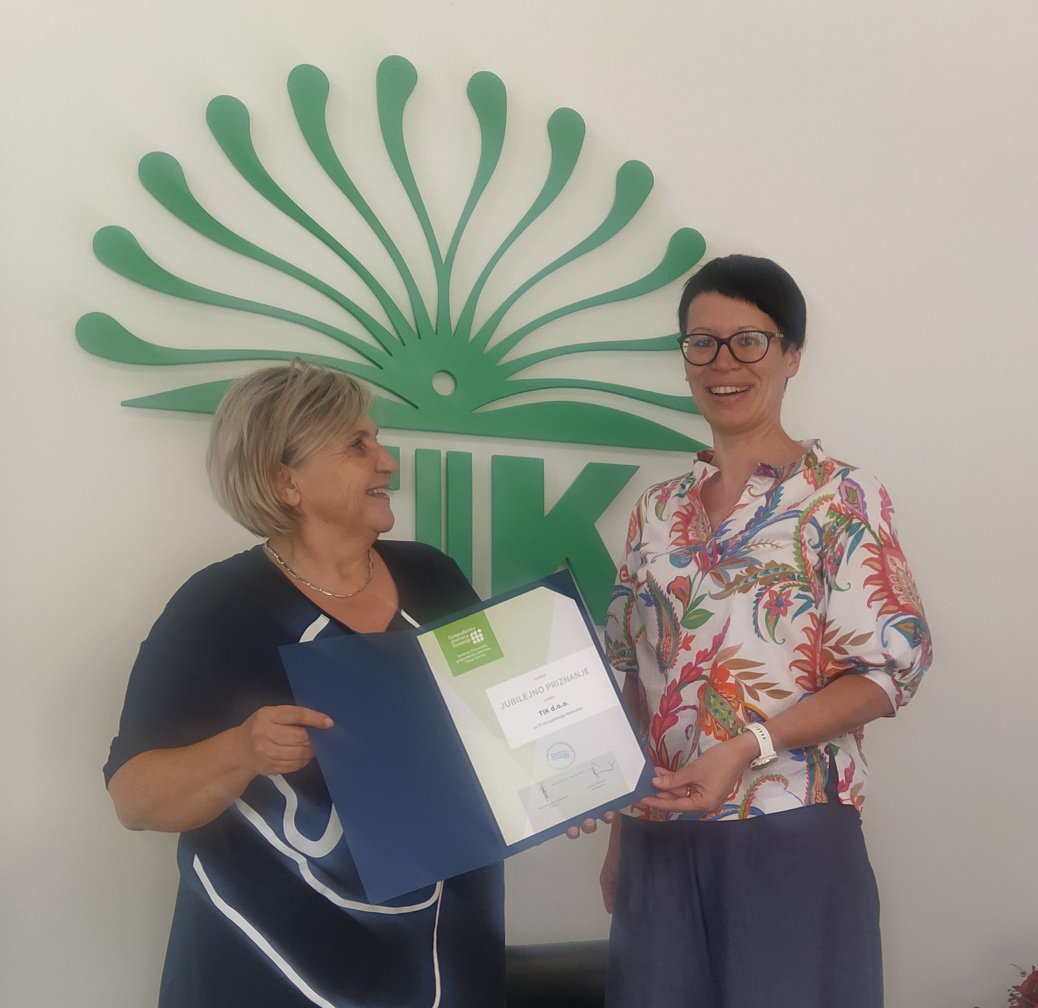 Družba TIK d.o.o. iz Kobarida zaznamovala 70. letnico delovanja