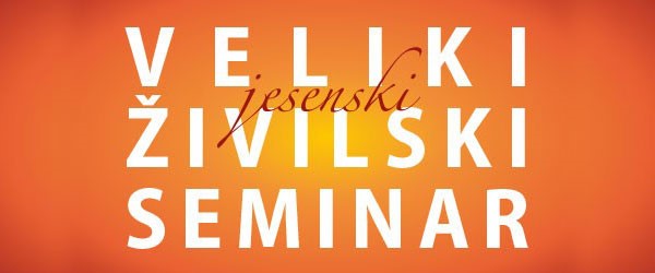 Veliki jesenski živilski seminar